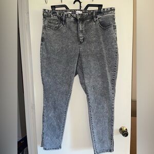 Women's High-Rise Skinny Jeans - Ava & Viv™ Charcoal Gray 20